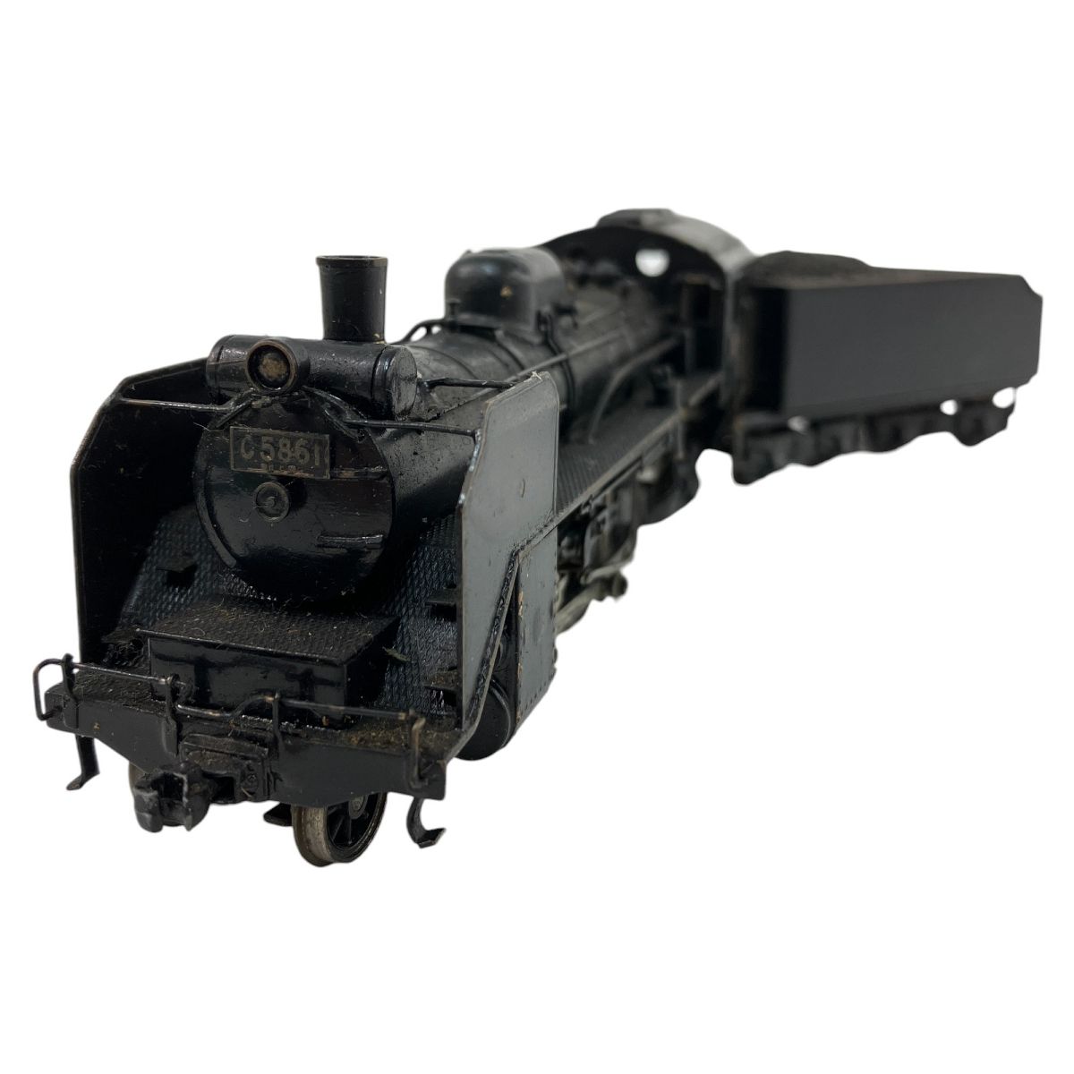 メーカー不明 国鉄 C58形61号機 蒸気機関車 キット組立 HOゲージ 鉄道模型 ジャンク N9937708