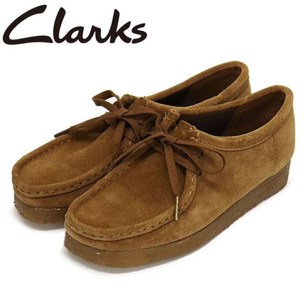 Clarks (クラークス) 26168668 Wallabee ワラビー レディースシューズ Cola Suede CL067 clarks UK6-約25cm