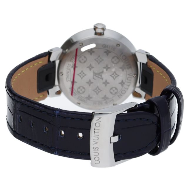 Louis Vuitton タンブールスリム　SS ルイ・ヴィトンの腕時計「タンブール スリム」新作“ブラック