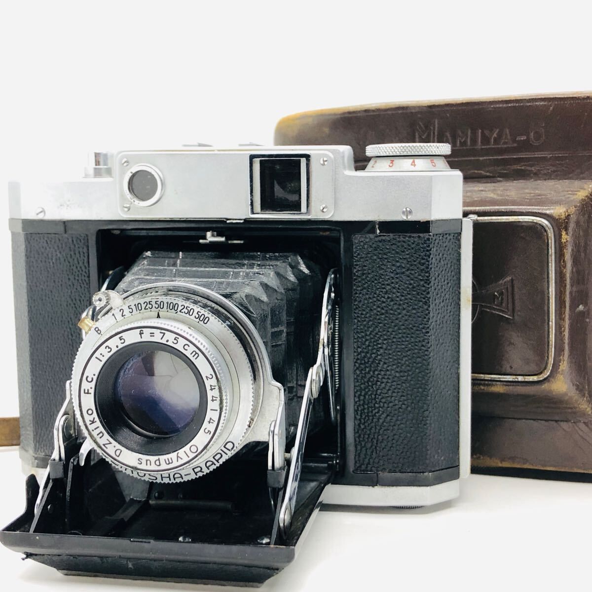 【整備済】マミヤ MAMIYA 6 蛇腹 中判カメラ 整備済】 マミヤ MAMIYA 6 蛇腹 中判カメラ 整備済】 MAMIYA 6 V型 中