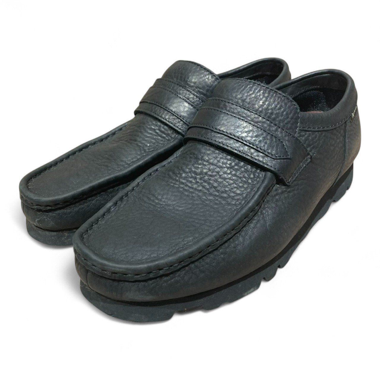 Clarks クラークス ⑤ 61850107 WallaLoaferGTX メンズ ブラック 26.5