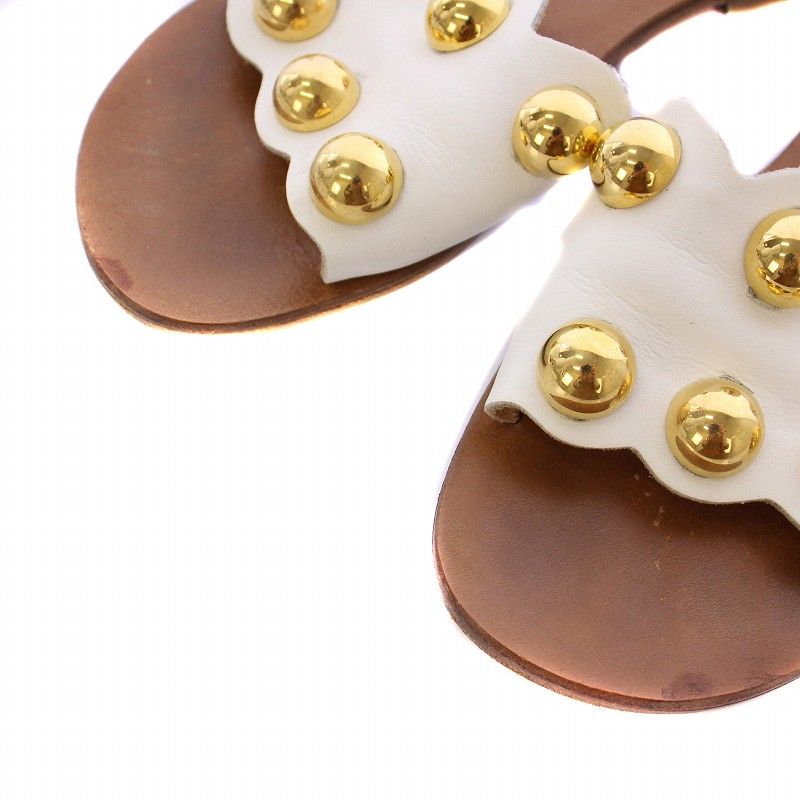 FABIO RUSCONI ブラウンミュール 35 【未使用】 FABIO RUSCONI サンダル 「FABIO RUSCONI/ファビオルスコーニ