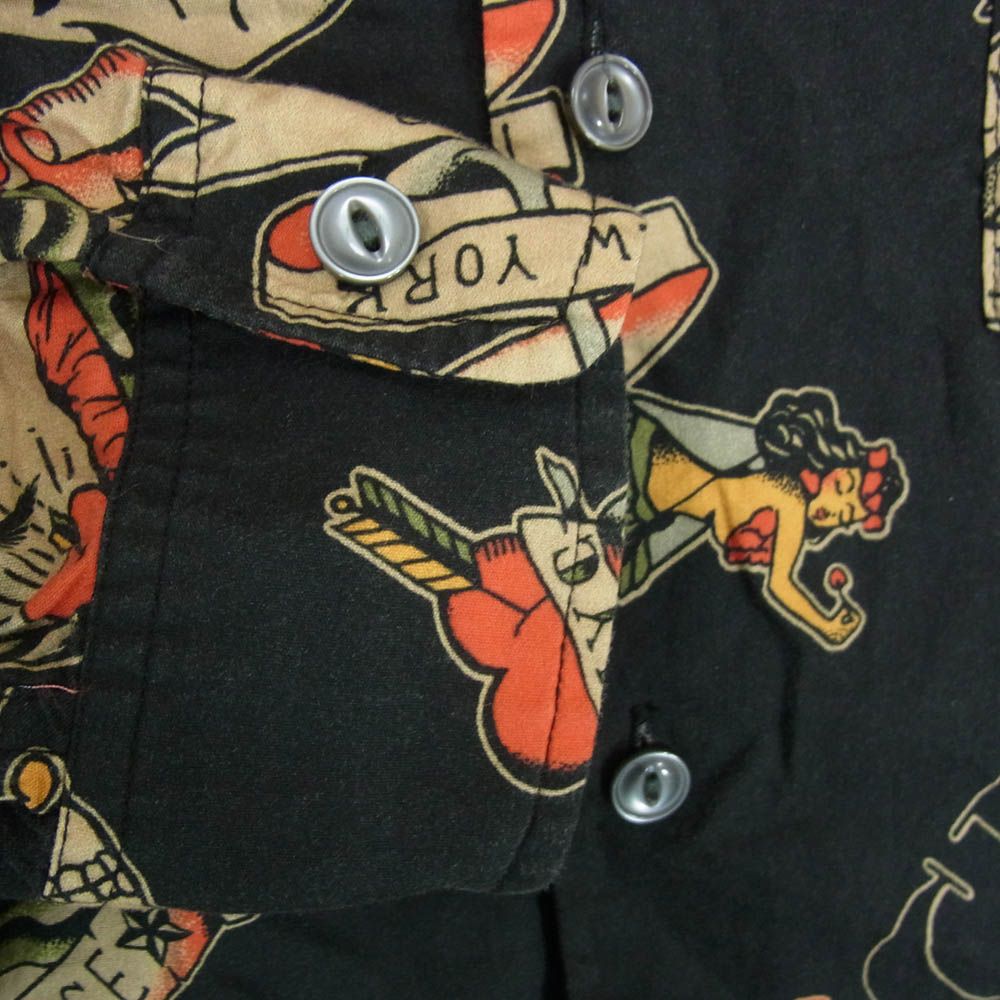 schott ショット HAWAIIAN LS SHIRT TATTOO ハワイアン タトゥー