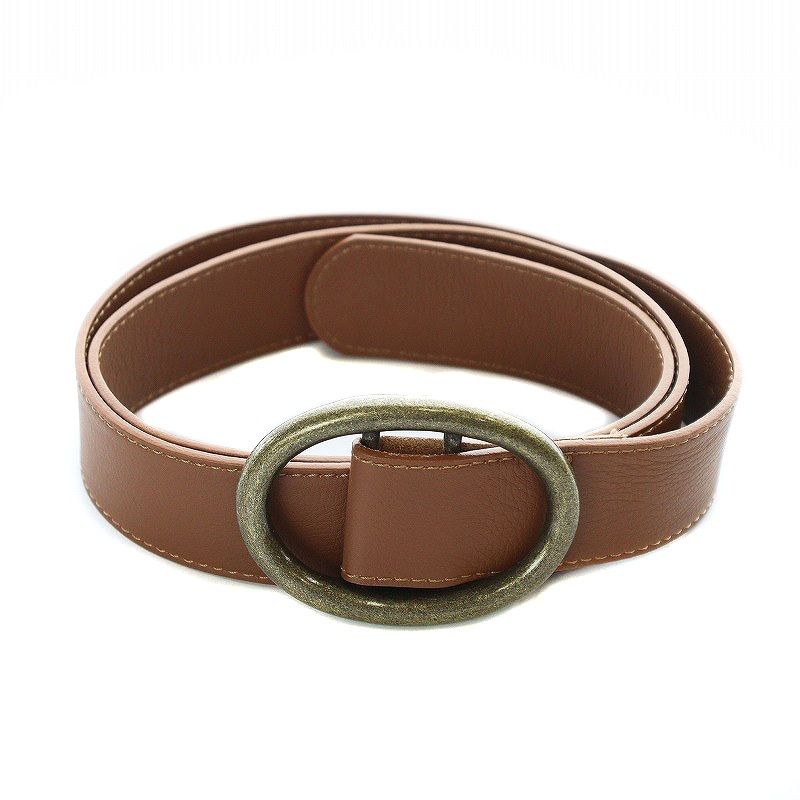 小物 CLANE CIRCLE BUCKLE WIDE BELT CLANE クラネ CIRCLE BUCKLE WIDE BELT サークルバックルワイド