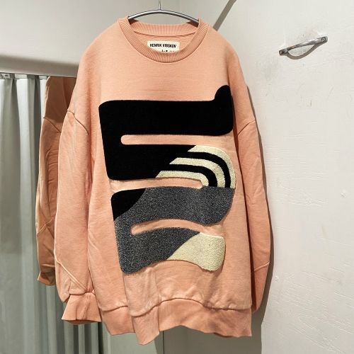 HENRIK VIBSKOV ヘンリック・ヴィブスコフ 17AW Chenille Whoop Sweat 