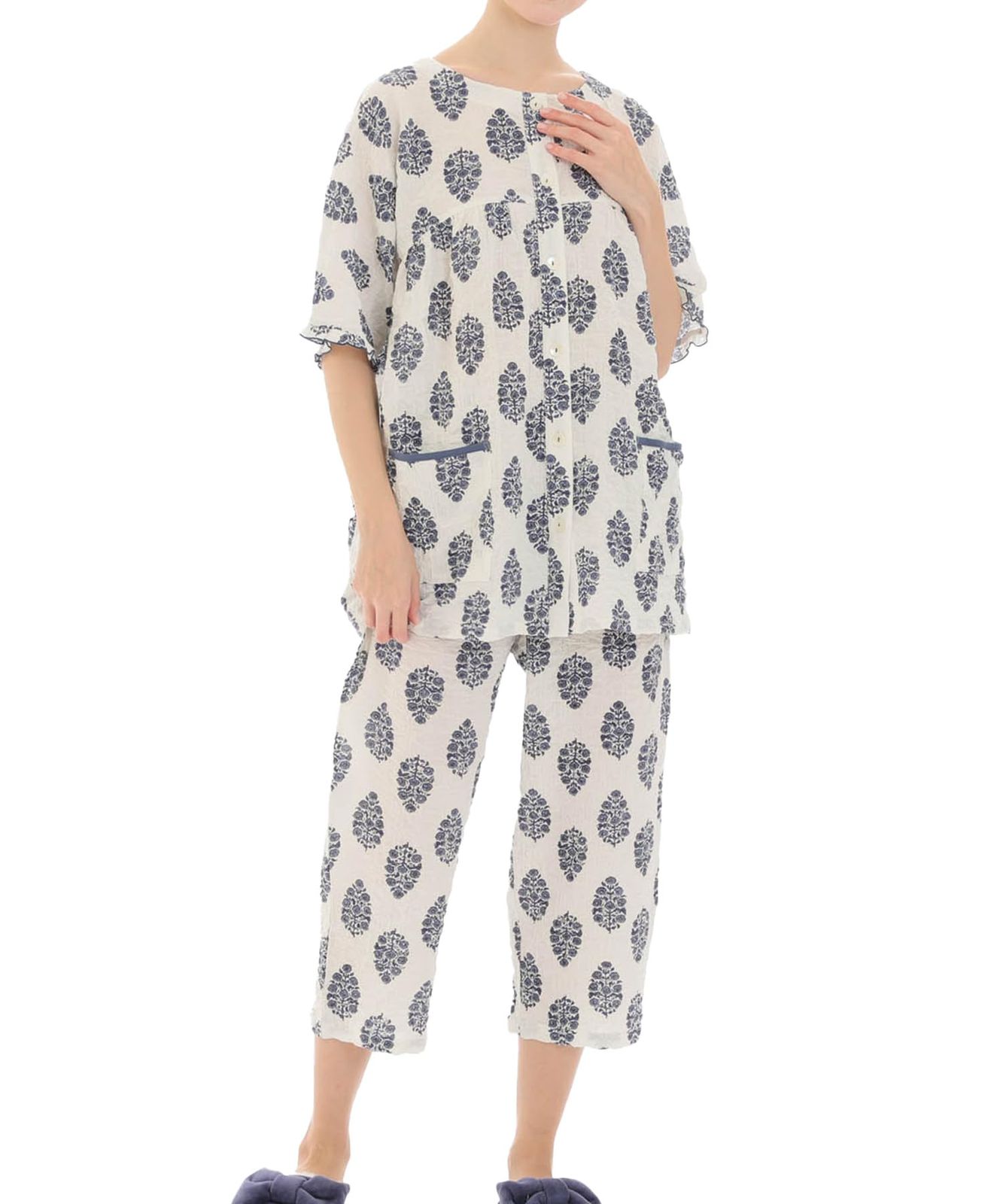 注文 [ナルエー] パジャマセット シャーリングボイルプロバンス