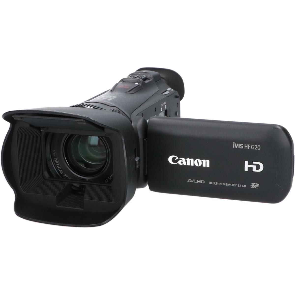 超美品】 canon HF20 IVISHF20 DW-100 ￼セット - カメラ