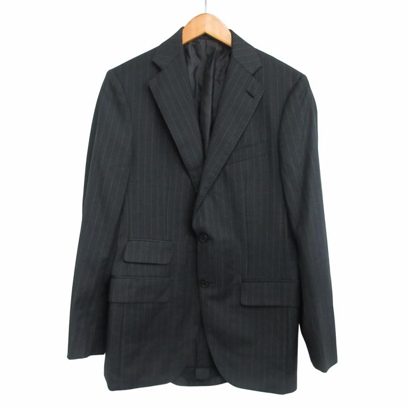 カルーゾ CARUSO 美品 super130 シングル スーツ セットアップ