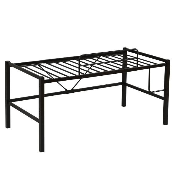 高さ140cm】ロフトベッド パイプベッド シングル 耐荷重150kg システム