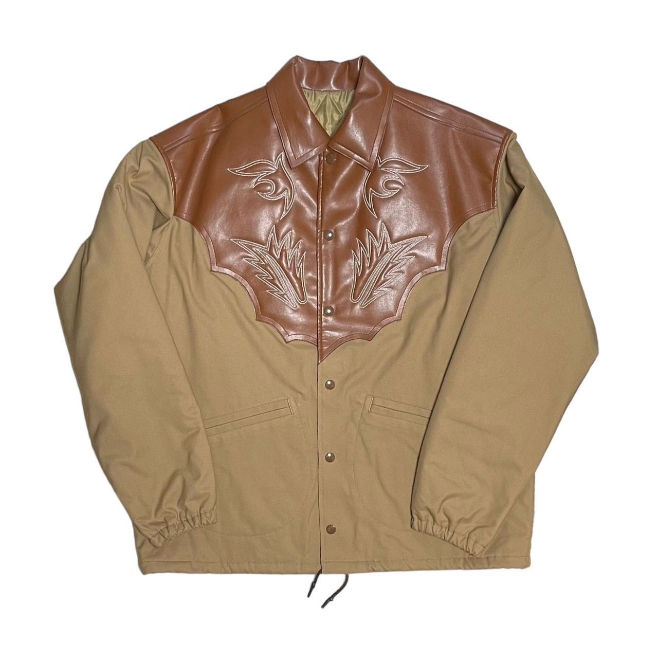 返品送料無料 TOGAトーガVIRILIS Fake leather blousonレザー