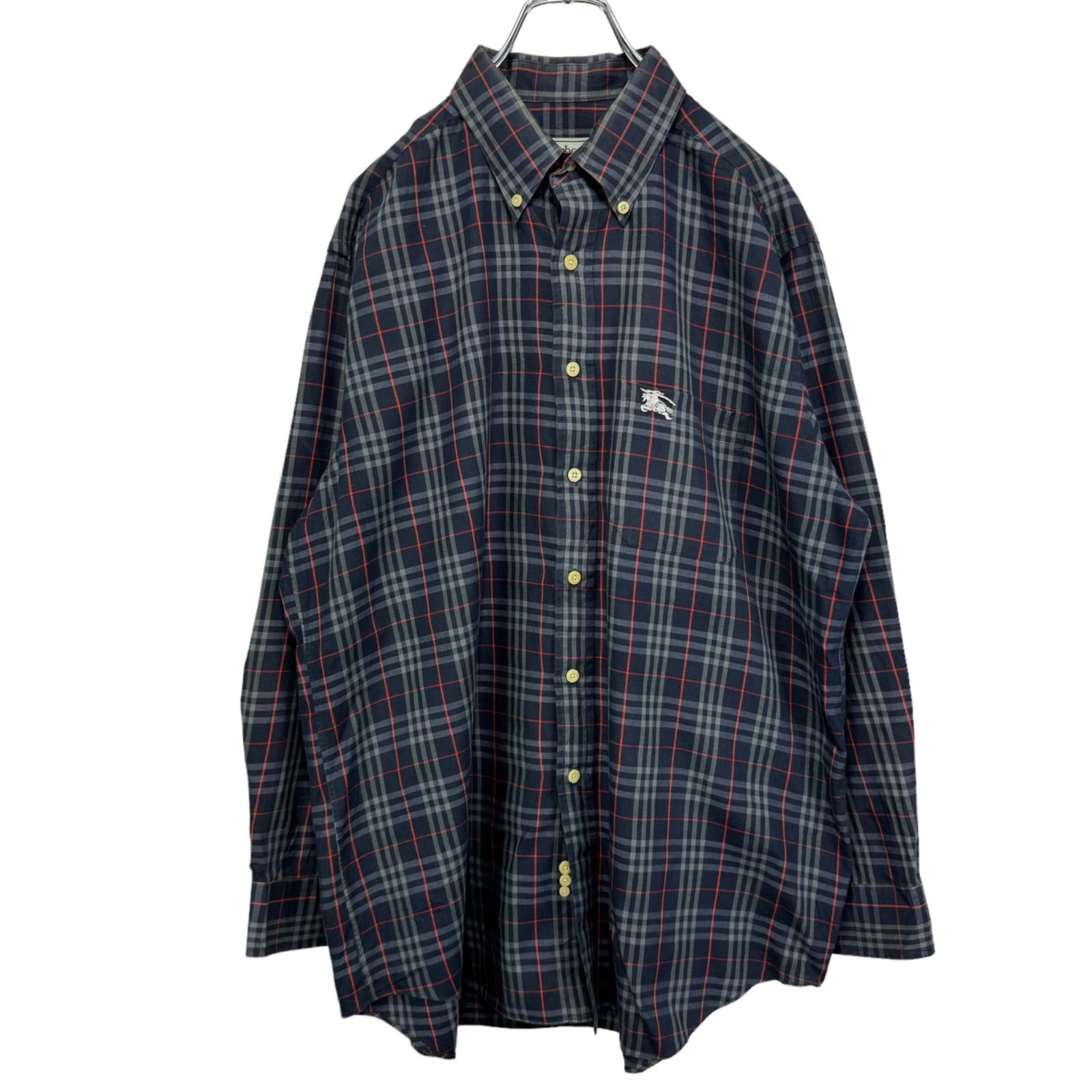 90s vintage Burberrys バーバリーズ ノバチェック ボタンダウン 90s vintage Burberrys バーバリーズ ノバチェック ボタンダウン