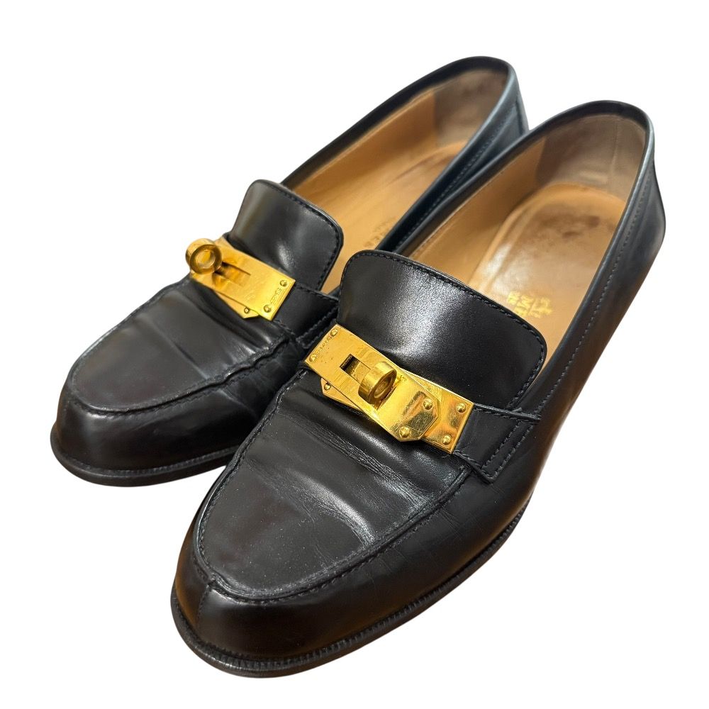 新品未使用　エルメス　ケリー　ローファー　サイズ35 1/2 HERMES 美品 HERMES エルメス レザー ケリー ローファー サイズ35 1/2 約22.5