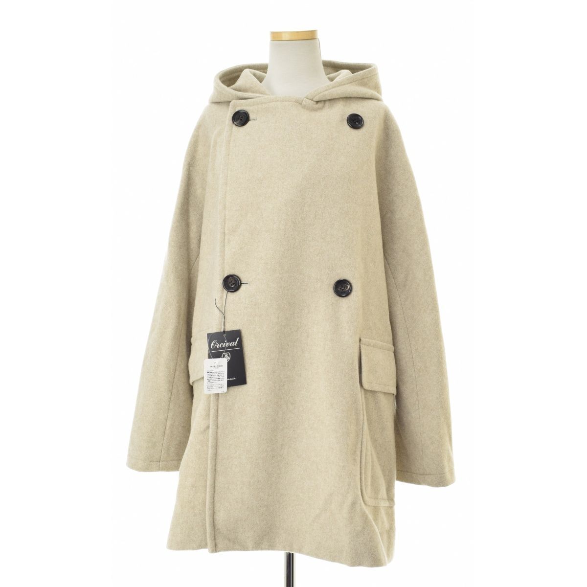 ORCIVAL】23AW OR-A0414 LMO ライトモッサコート メルトン ORCIVAL】23AW OR-A0414 LMO ライトモッサコート メルトン