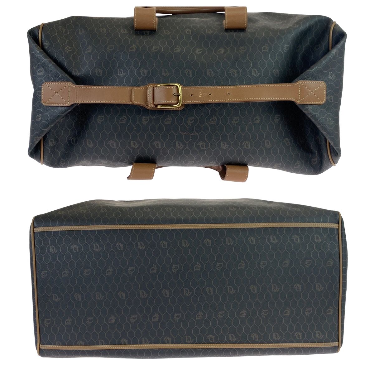 クリスチャンディオール PVC×レザー グレー メンズ その他バッグ Dior