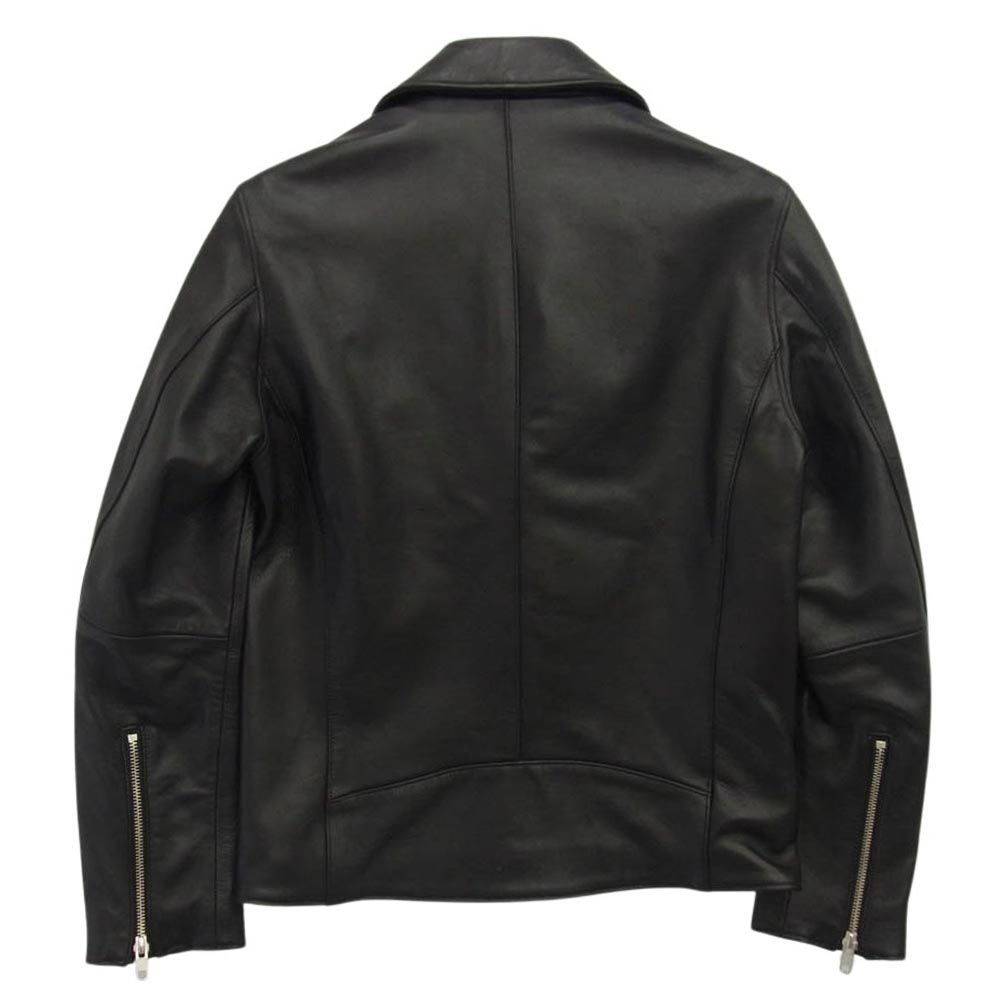 極美品 リドム シングルライダースジャケット Lサイズ ラムレザー