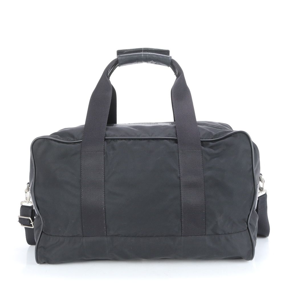 プラダ テスート ナイロン 三角ロゴ サフィアーノ レザー 2WAY  