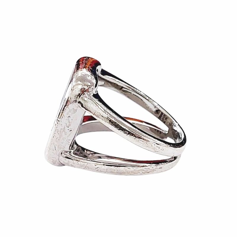 エルメス HERMES セリエ コロゾ シェル リング 指輪 11号 シルバー