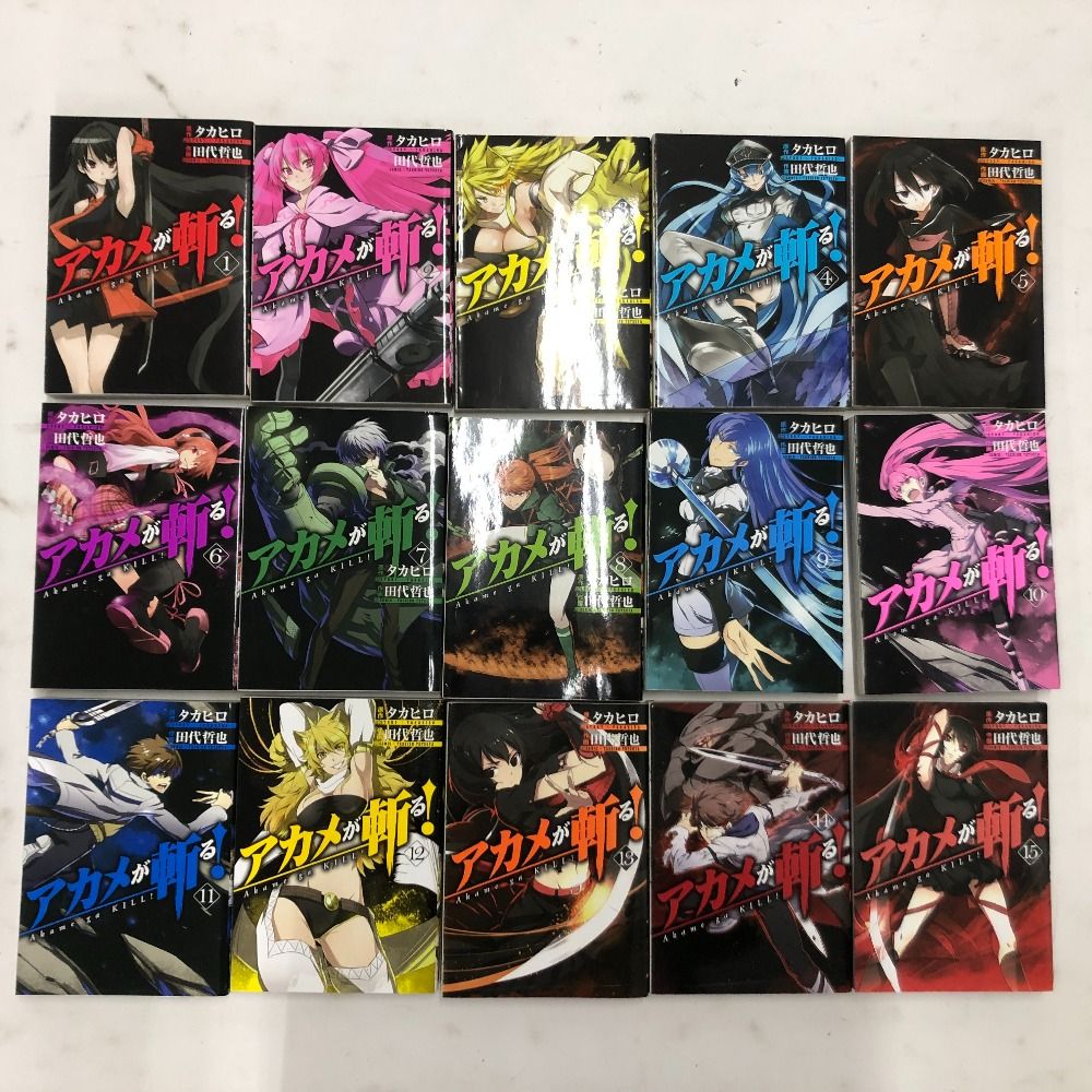 アカメが斬る Blu-ray 収納BOX付き 1巻～8巻 全巻セット - メルカリ