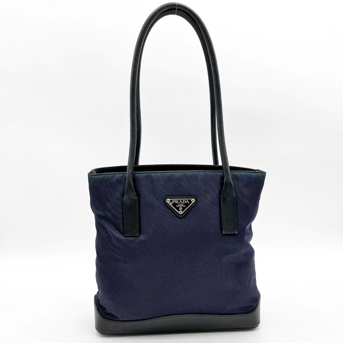 PRADA ブラックナイロンバッグ　着用画像有 入手困難◇PRADA◇ナイロン ギャザー ショルダー ハンドバッグ