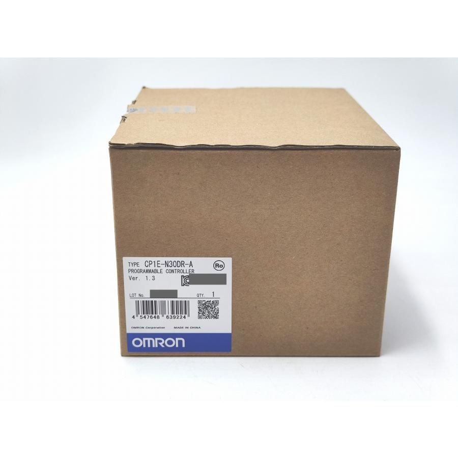 インボイス対応 新品 オムロン CP1E-N30DR-A Ver.1.3 OMRON