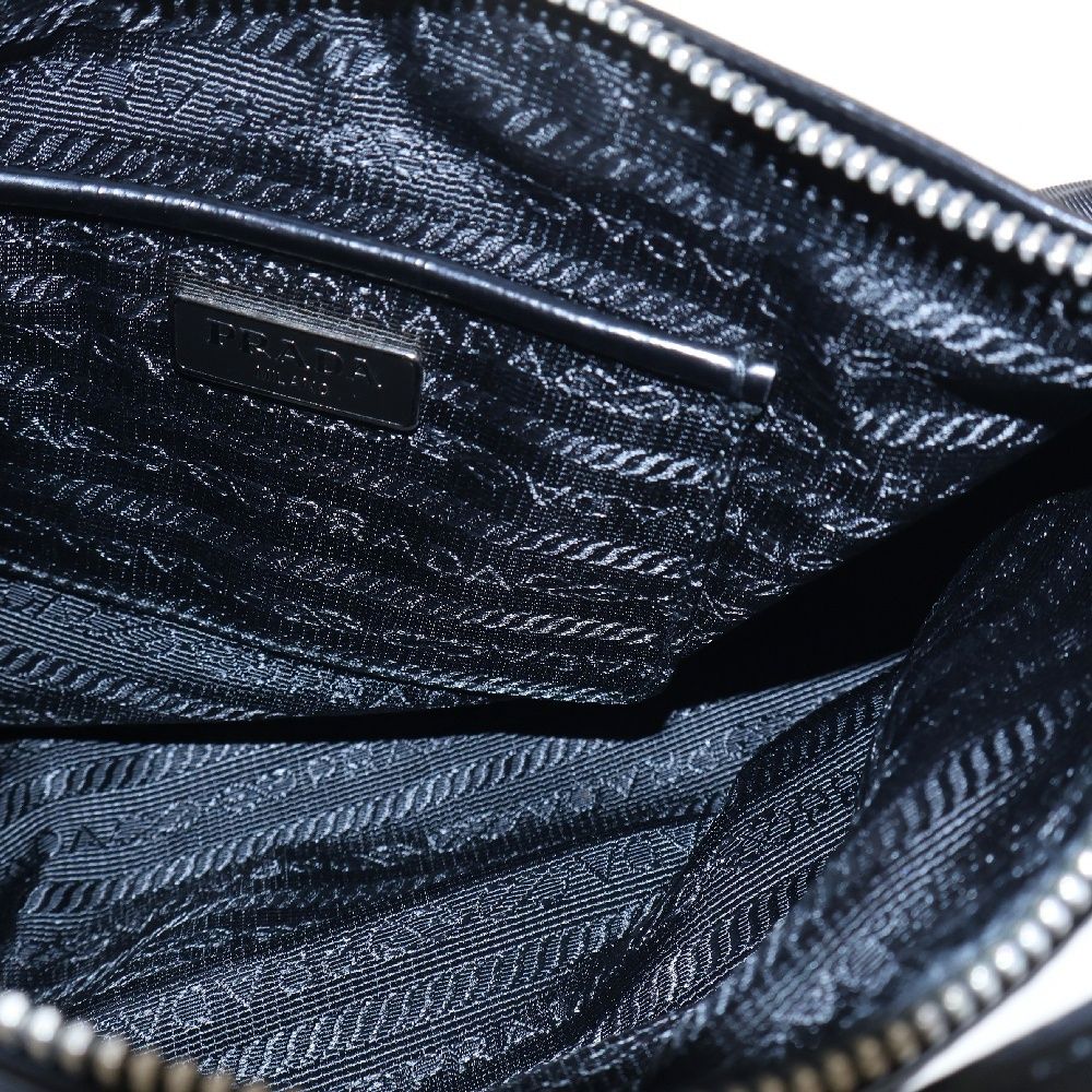 PRADA (プラダ) ミニハンドバック ポーチ ブラック ワンショルダー  