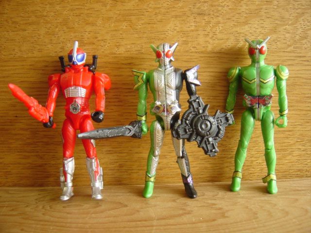 ♯Gee25Lt仮面ライダーダブル組み立てアクション2全5種 バンダイ 商品・サービスサイト | 組み立てアクション2 仮面