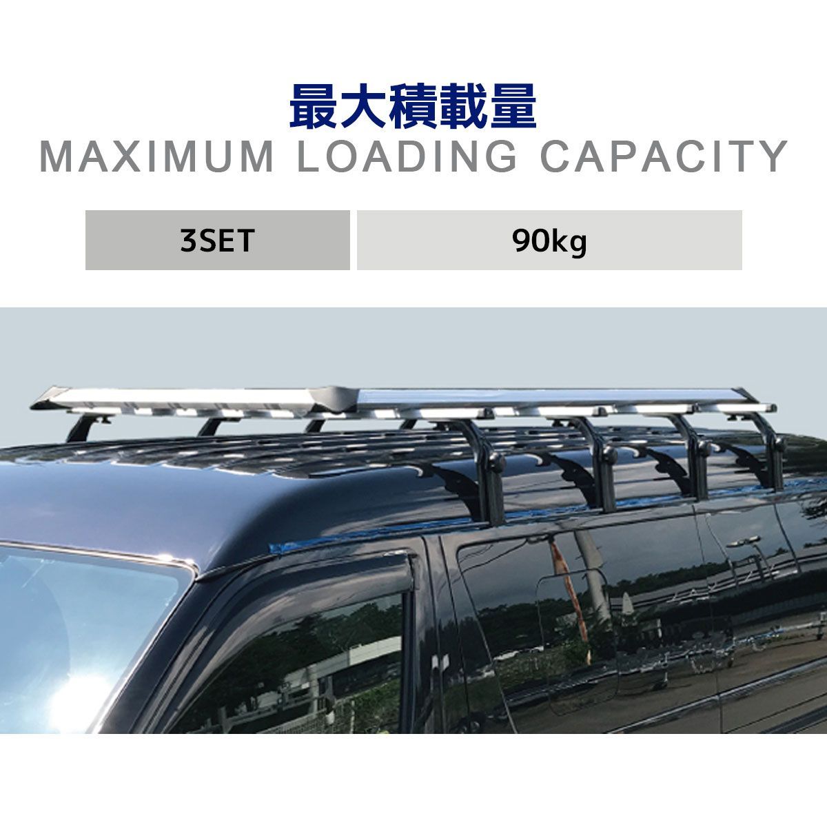 S321V S331V ハイゼットカーゴ ハイルーフ用 ルーフキャリア 手渡し 