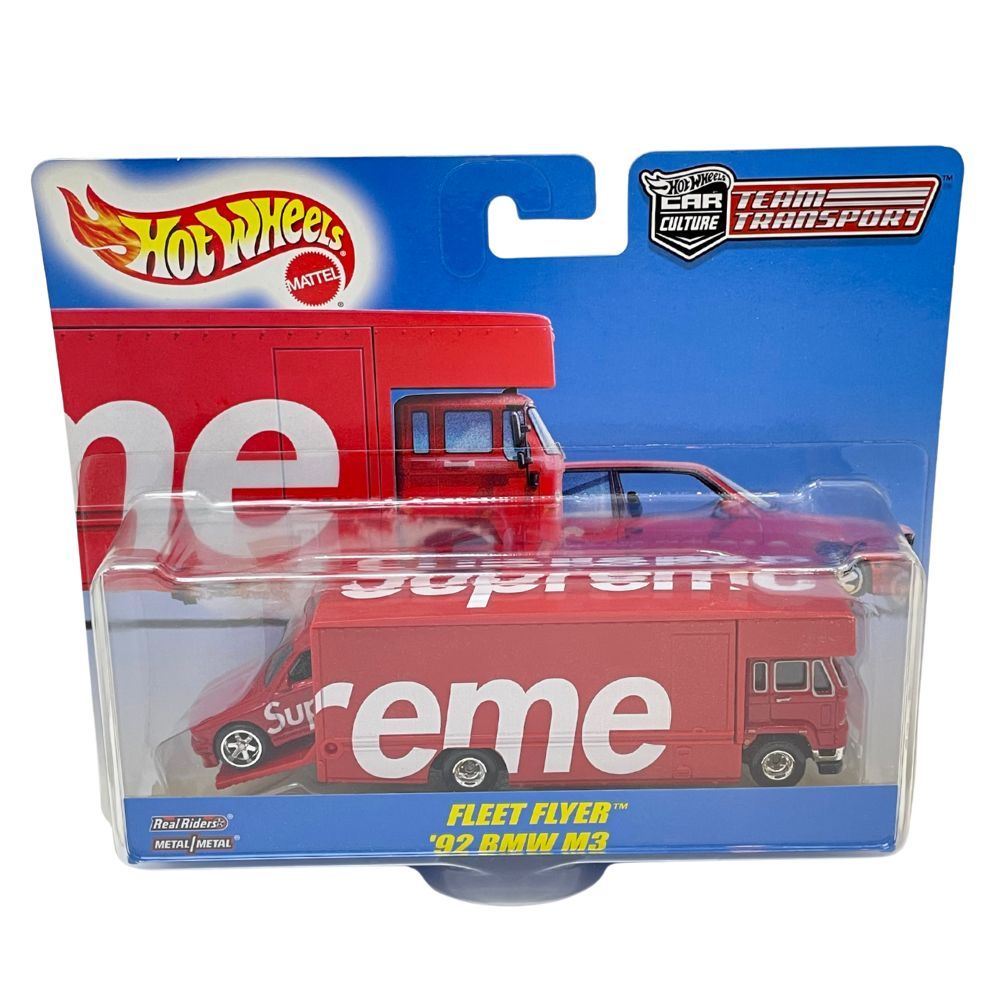 Supreme - シュプリーム ミニカー BMW SUPREME シュプリーム Hot Wheels Fleet Flyer ＋1992 BMW M3
