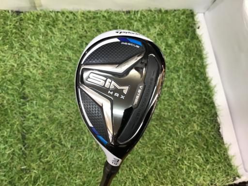 テーラーメイド SIM MAX U3 ユーティリティ UT TENSEI BLUE TM60 UT フレックスR メンズ 男性用 右利き 右用 Bランク ゴルフクラブ