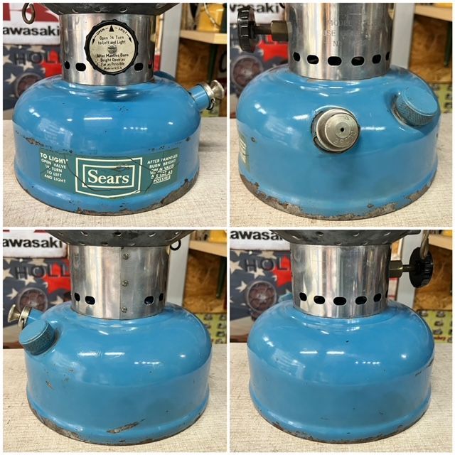 コールマン 　1970年　10月　ランタン　Sears 476.72216 コールマン 1970年 10月 ランタン Sears 476.72216