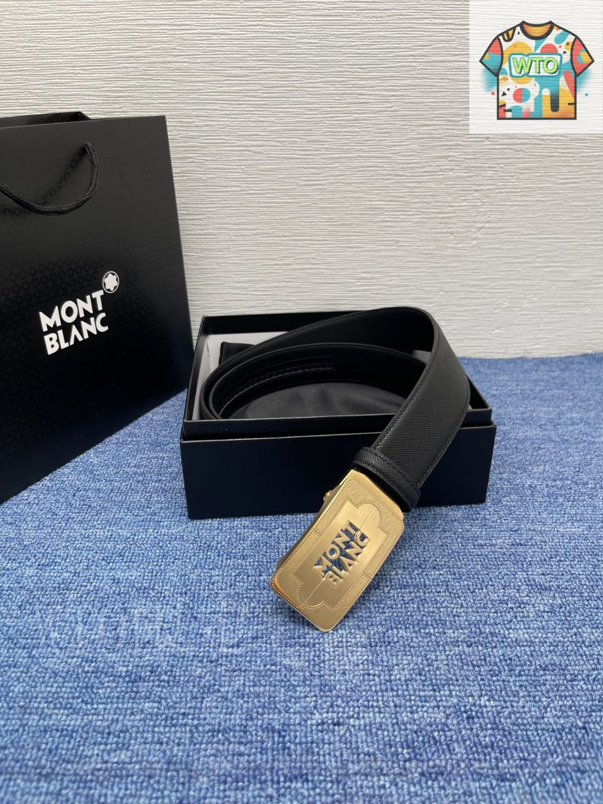 MONTBLANC モンブランメンズ未使用ベルト 今日WTO】Montblanc モンブラン メンズベルト-1-IC93 - メルカリ