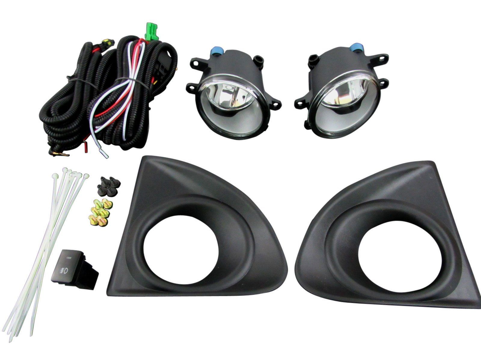 BRIGHTZ カローラアクシオ 160 161 164 165 前期 フォグライト 後付キット FOG-H-013 NRE160 NZE161 NZE164 NKE165 NRE NZE NKE E160 E161 E164 E165 カローラ アク