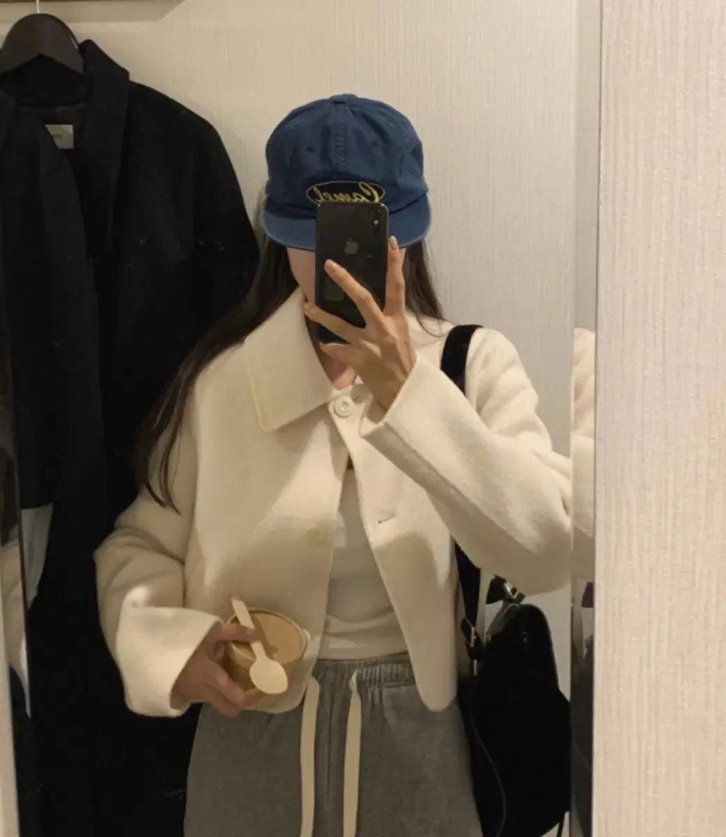 OFダン ハンドメイド アルパカ ショートコート