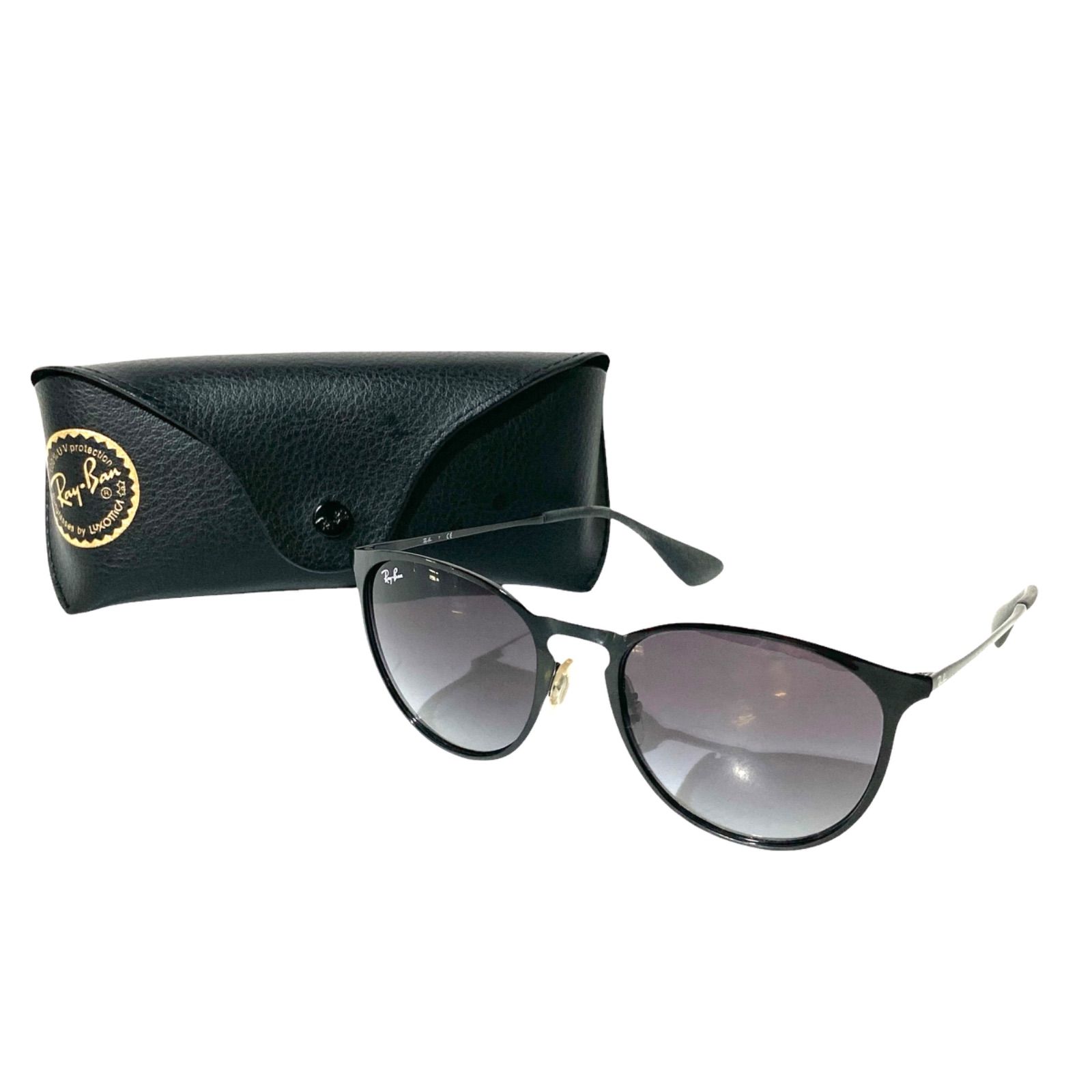 Ray-Ban レイバン サングラス エリカ RB3539 002/8G 54 レディース メンズ UVカット ボストン ERIKA METAL メタル仕様 紫外線カット 運転 スポーツ アウトドア ドライブ おしゃれ シンプル プレゼント ギ