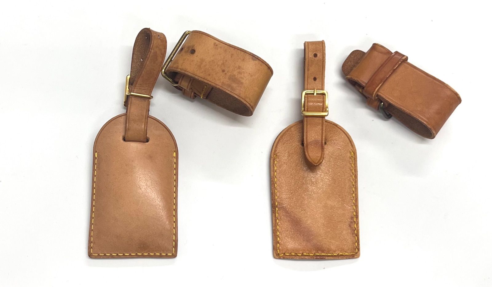 LOUIS VUITTON ルイ・ヴィトン ネームタグとハンドルホルダー LOUIS VUITTON ルイ・ヴィトン ネームタグとハンドルホルダー