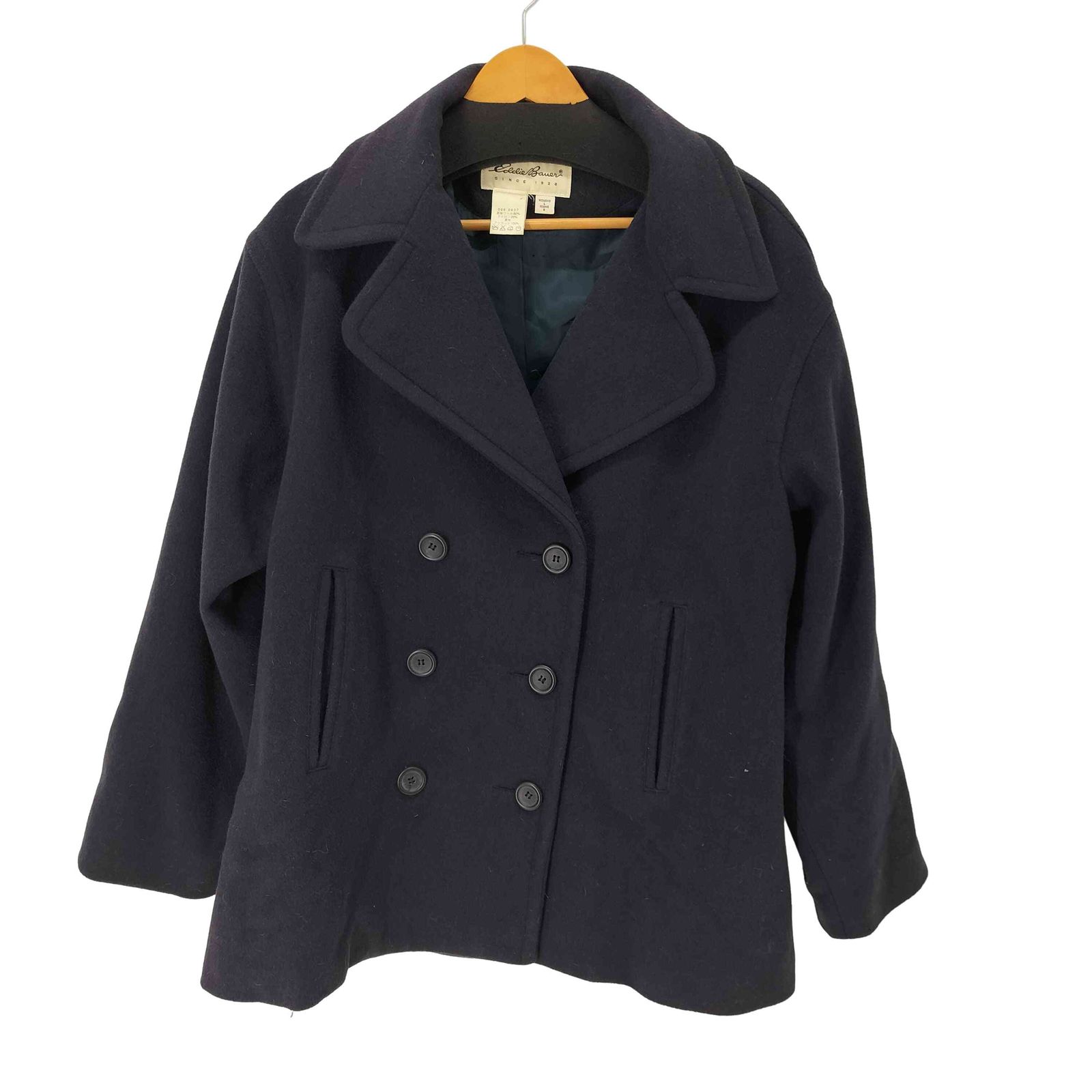 エディーバウアー Eddie Bauer 90s 白タグ ウールピーコート