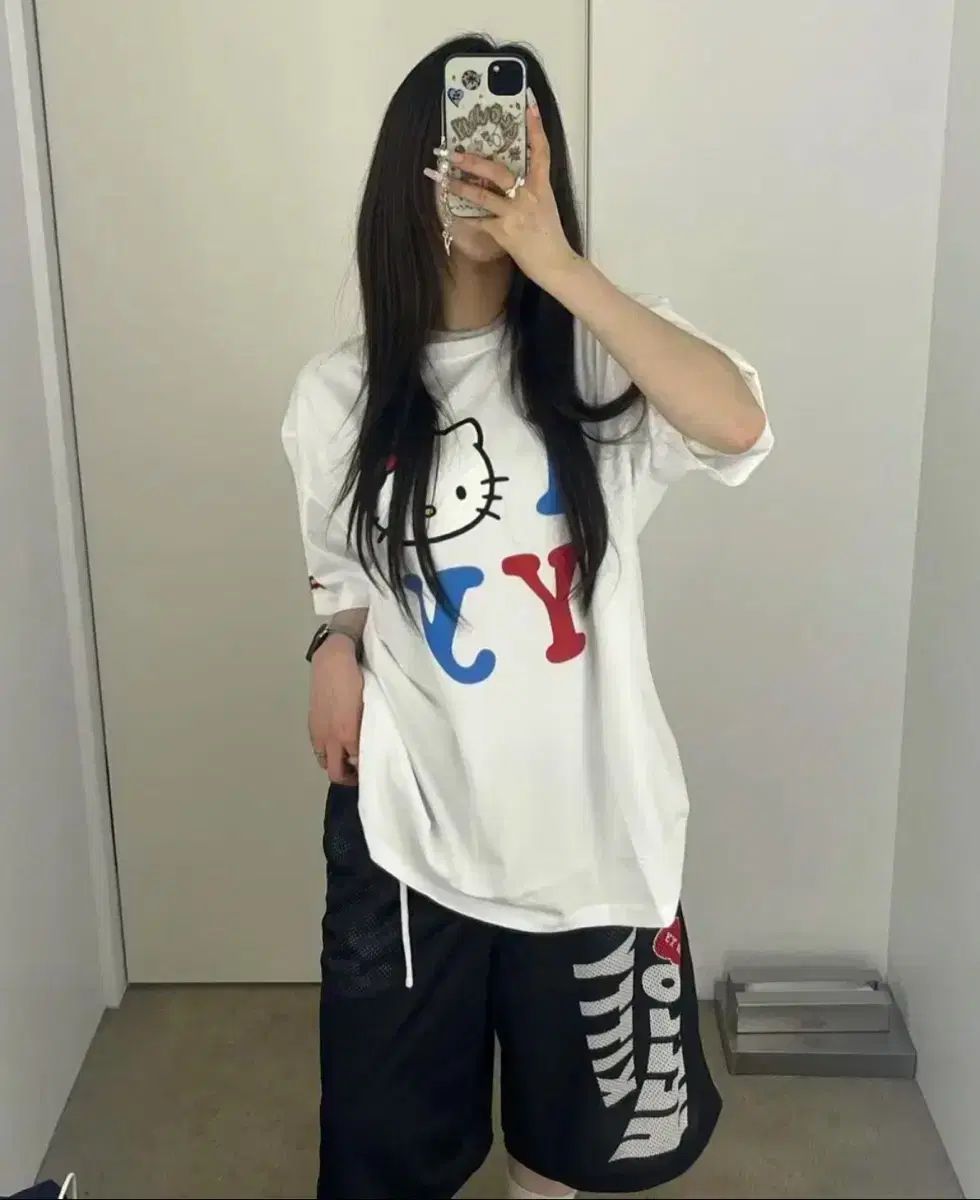 オープンY キティ ショートパンツ S ー M