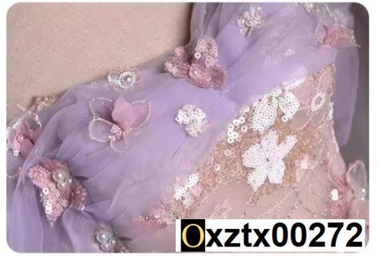 花嫁服*婚約敬酒服*イブニングドレス**声楽芸考学生の日成人式紫XS~5XL選択