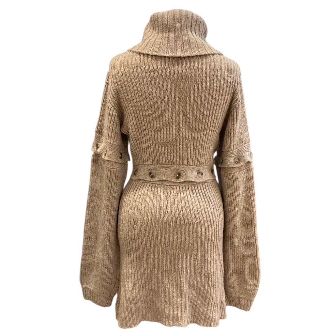 andmary アンドマリー シエナニットミニドレス ワンピース タイト タートルネック ベージュ 冬 ゴーゴー古着マルイ草加店2098