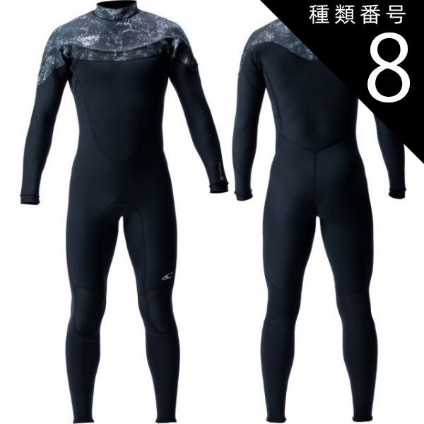 種類8：ブラック/リーフブラック/ML 【O'NEILL/オニール】スーパーフリークFSC メンズ フルスーツ WF-9560 3×2ｍｍ ウェットスーツ ウエットスーツ