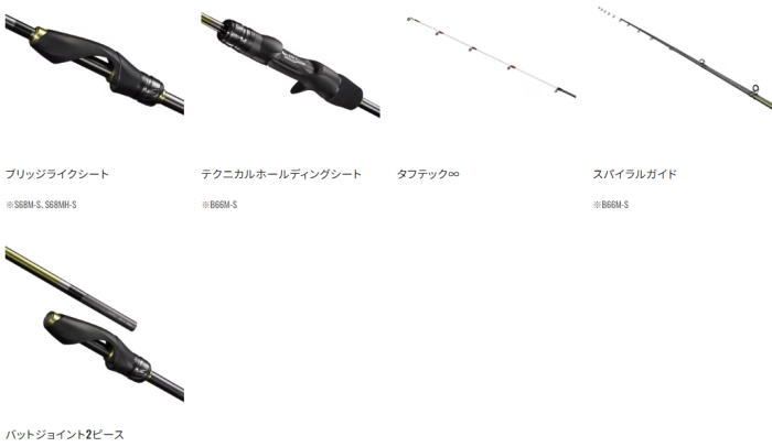 シマノ 25 ソアレ SS ボート S 68 MH-S スピニングモデル アジングロッド shimano