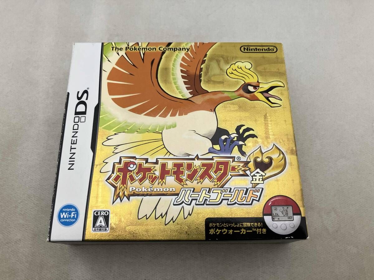 Nintendo DS ポケットモンスター ハートゴールド 外箱付き ポケットモンスター ハートゴールド 外箱付き 動作確認済み