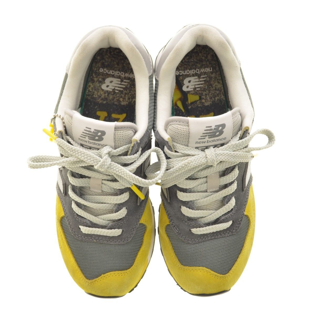 NEWBALANCE×theApartment】ML574AP2 MUSTARD DIPスニーカー - メルカリ