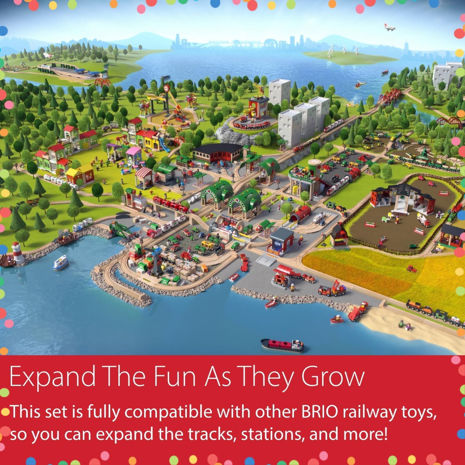 50ピース追加レールセット 33772 BRIO