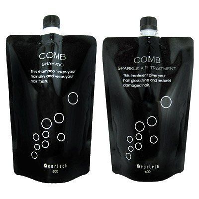 【特価商品】ディアテック COMB(コンブリアンス)シャンプー 600ml レフィル＆スパークルエアートリートメント 600g ×１セット