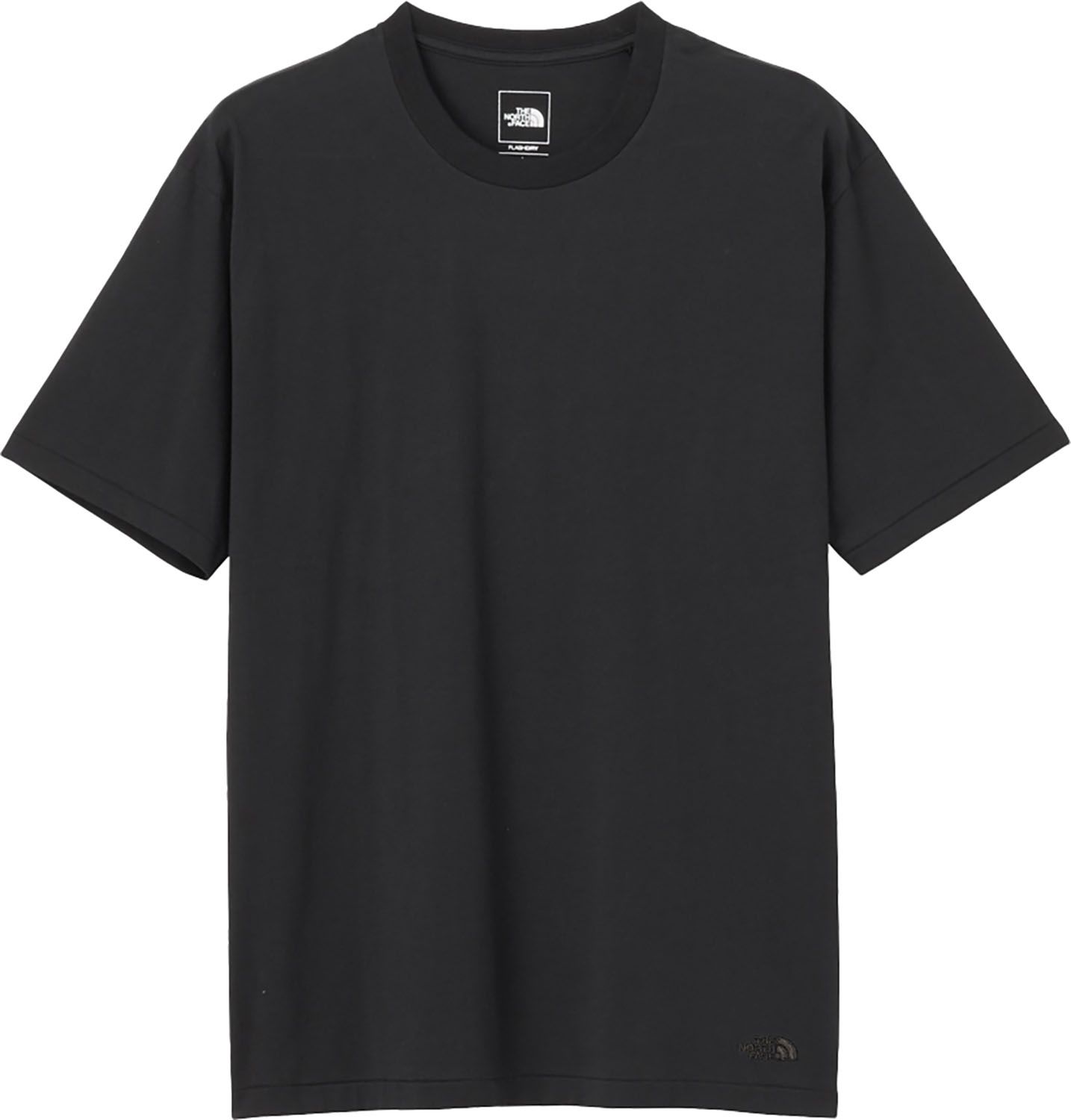 ザ ノース フェイス THE NORTH FACE アウトドア ショートスリーブフラッシュドライパックティー S|S FD PACK TEE 同色2枚組 メンズ レディース Tシャツ 半袖 ハーフスリーブ トップス ロゴ NT32542 K ブラック