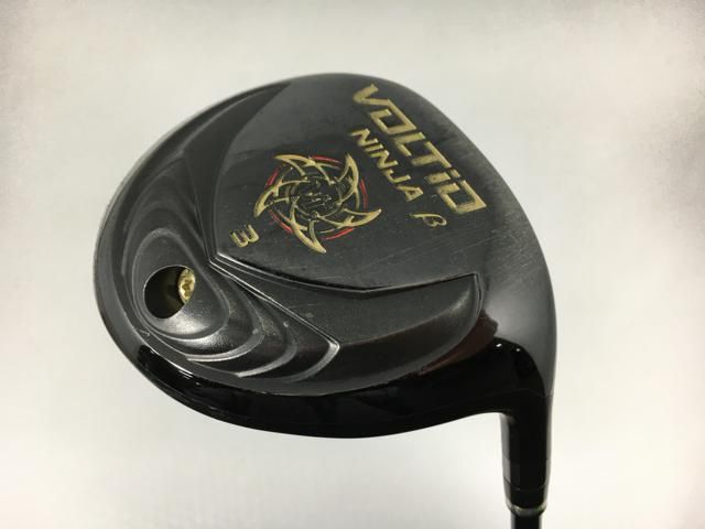 【中古ゴルフクラブ】カタナゴルフ VOLTIO NINJA β BLACK フェアウェイ Speeder 462 エボリューション 3W【14日間返品OK】
