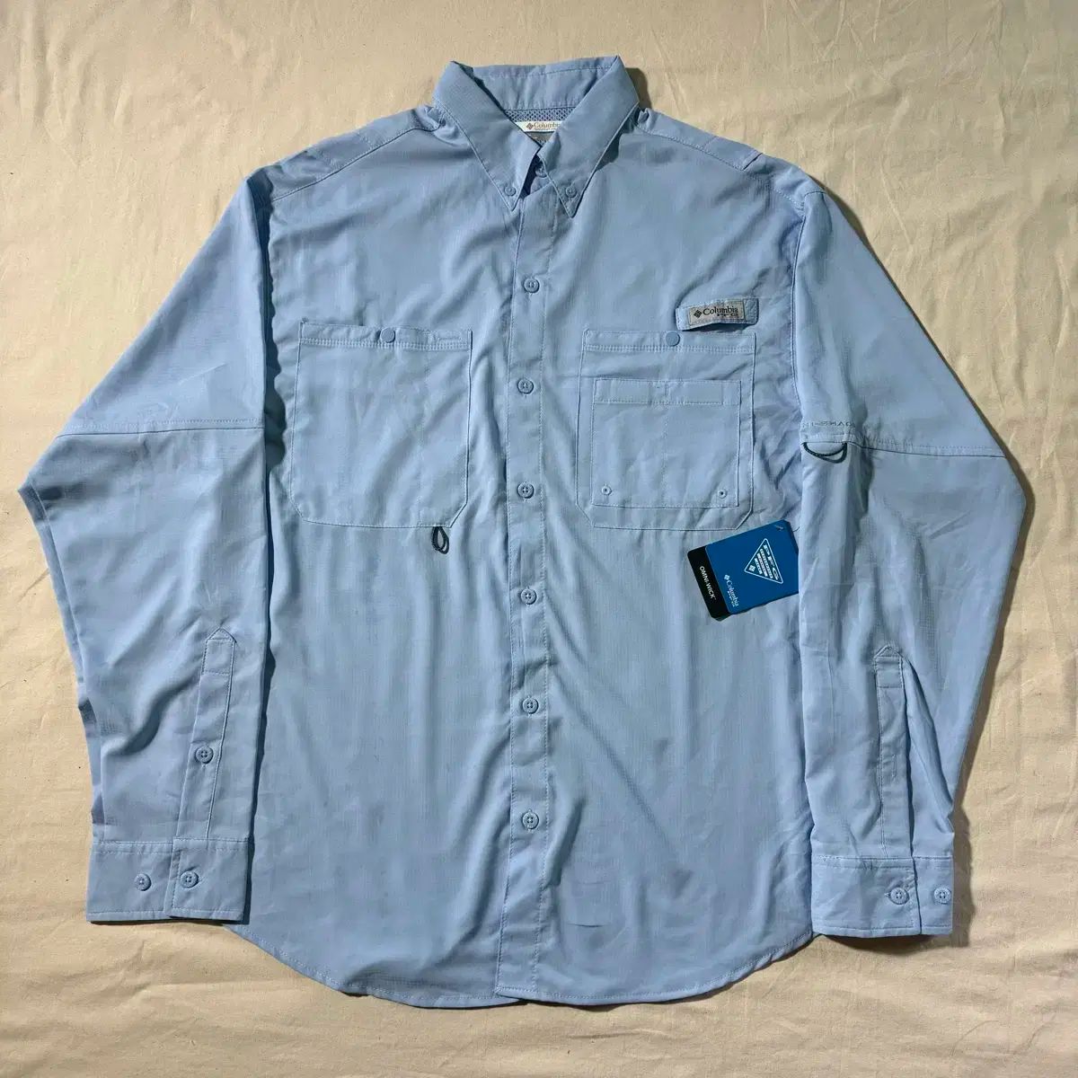 【雷市場（ポンジャン）商品韓国直送】 Columbia(コロンビア) フィッシングシャツ デッドストック