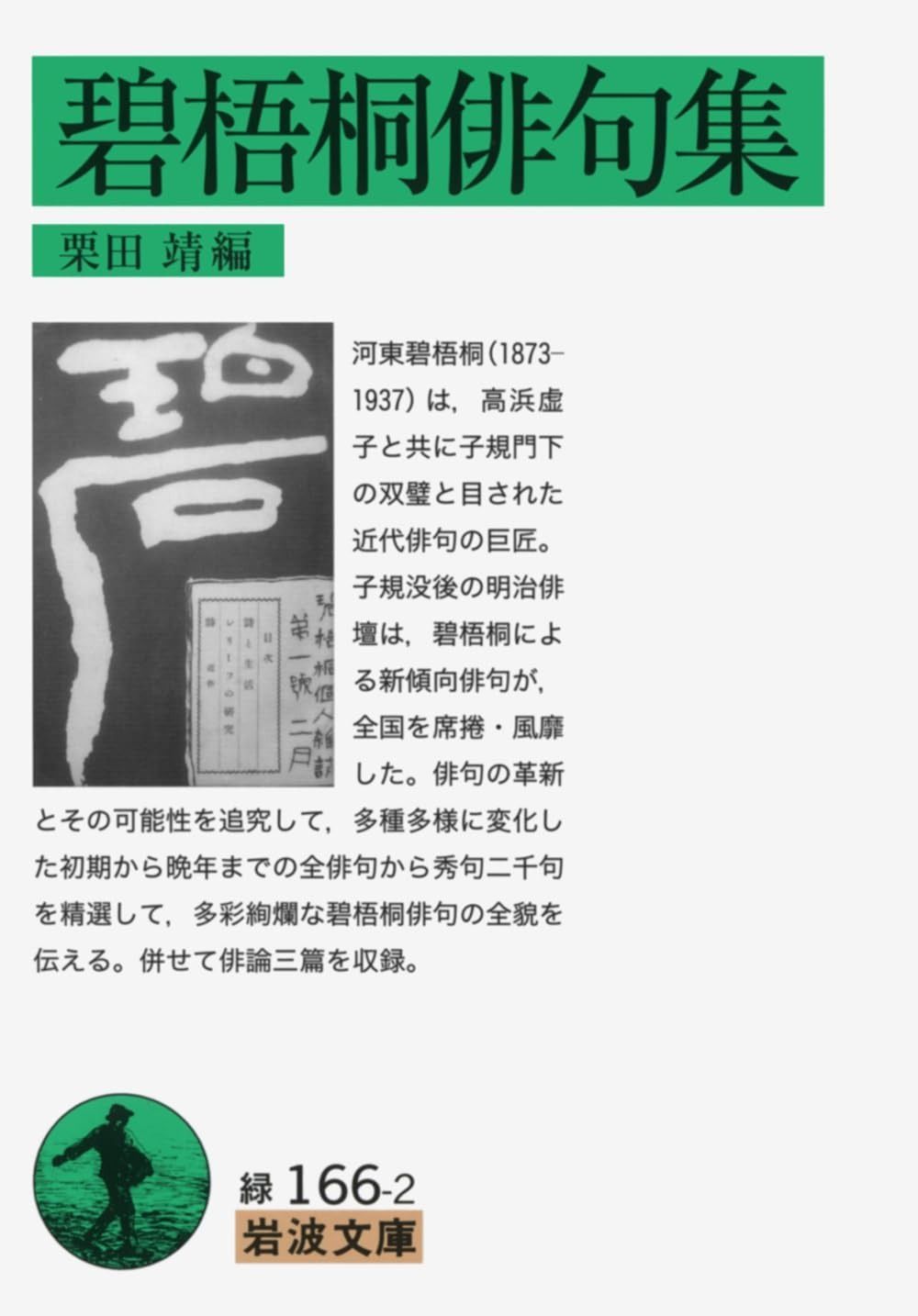 碧梧桐俳句集 (岩波文庫 緑166-2)