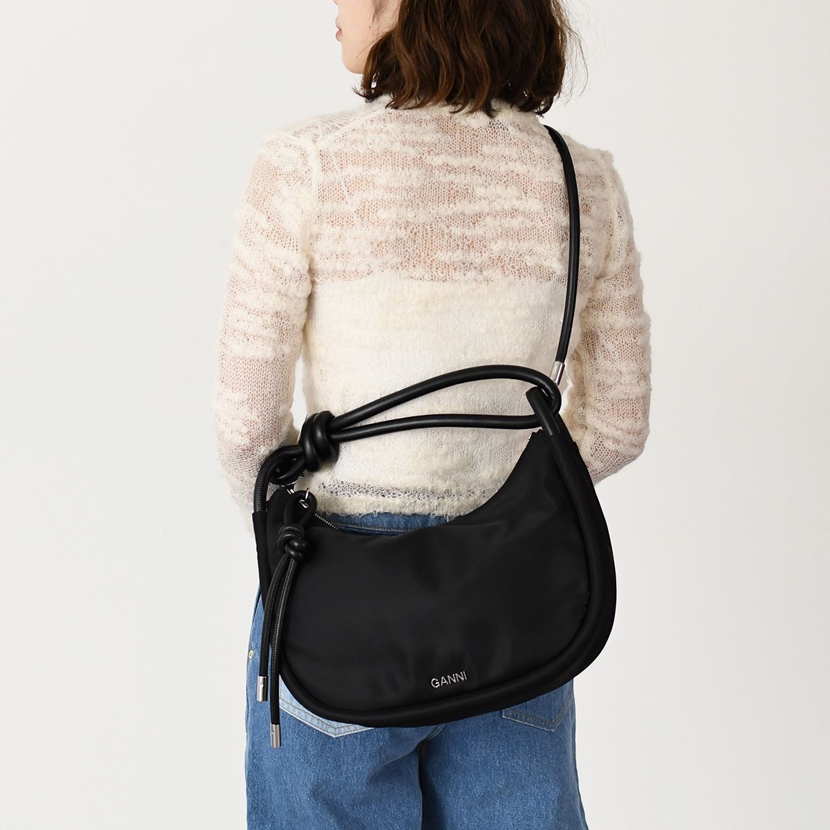 GANNI ガニー バッグ ハンドバッグ ショルダーバッグ KNOT BAG GANNI ガニー バッグ ハンドバッグ ショルダーバッグ KNOT BAG